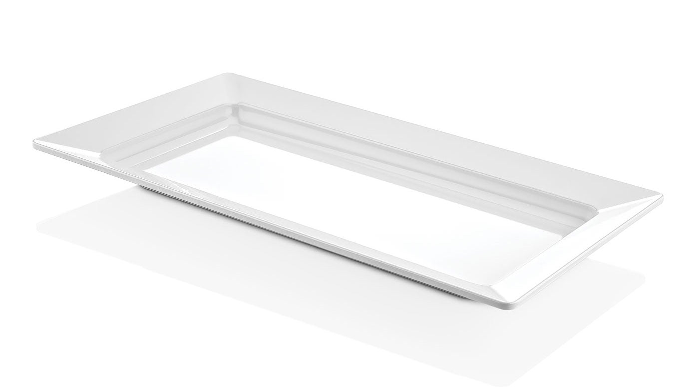 Kahvaltı Açık Büfe Sunum 50X28 CM-H:4,5 CM BEYAZ