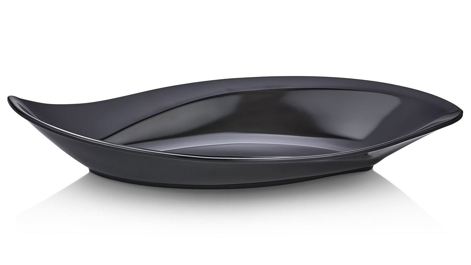 FORMEL YAPRAK SUNUM 50X24 CM H.6,5CM SİYAH