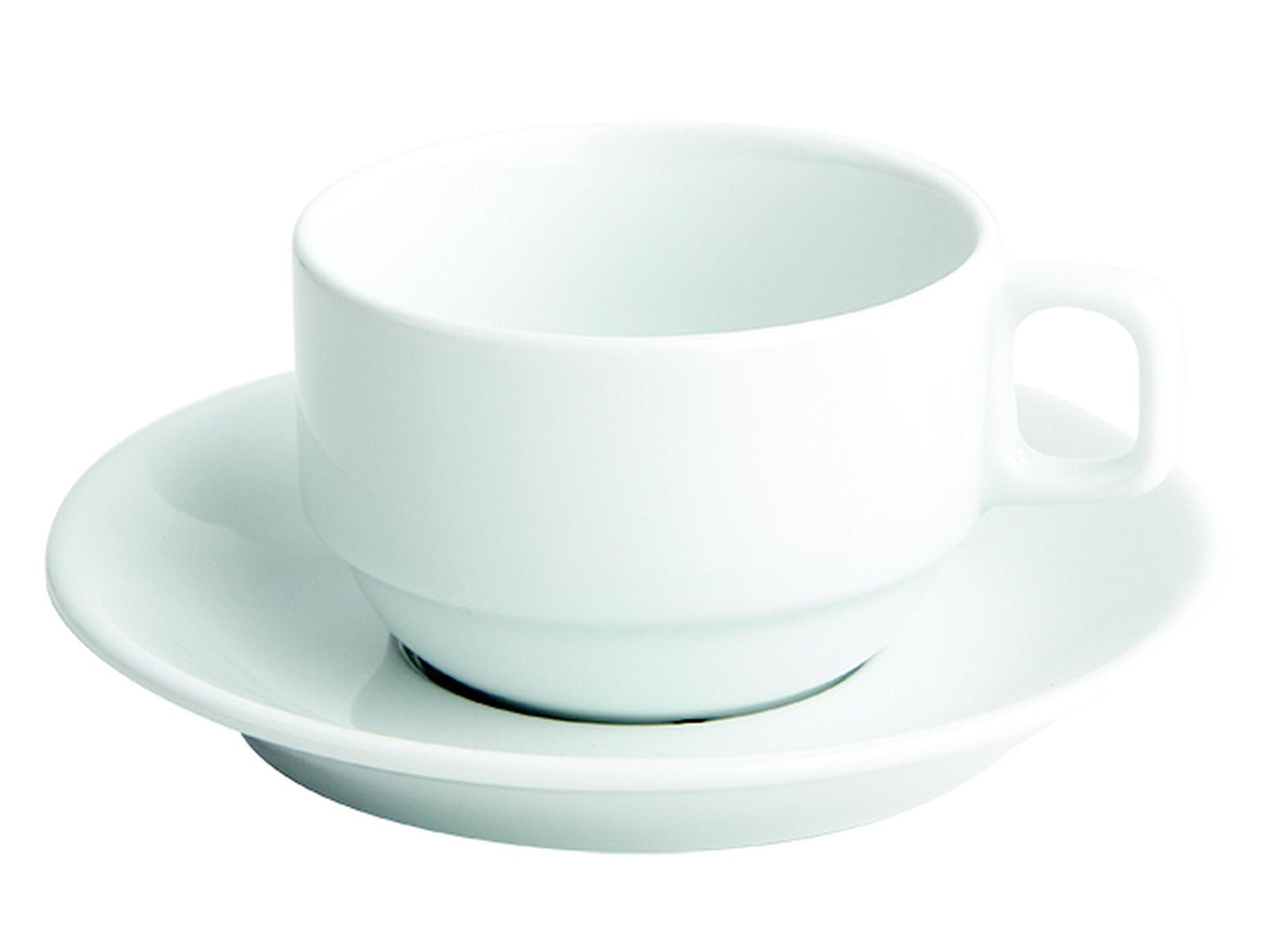 PORLAND BELLA BEYAZ TABAKLI ÇAY FİNCANI 200CC 220701