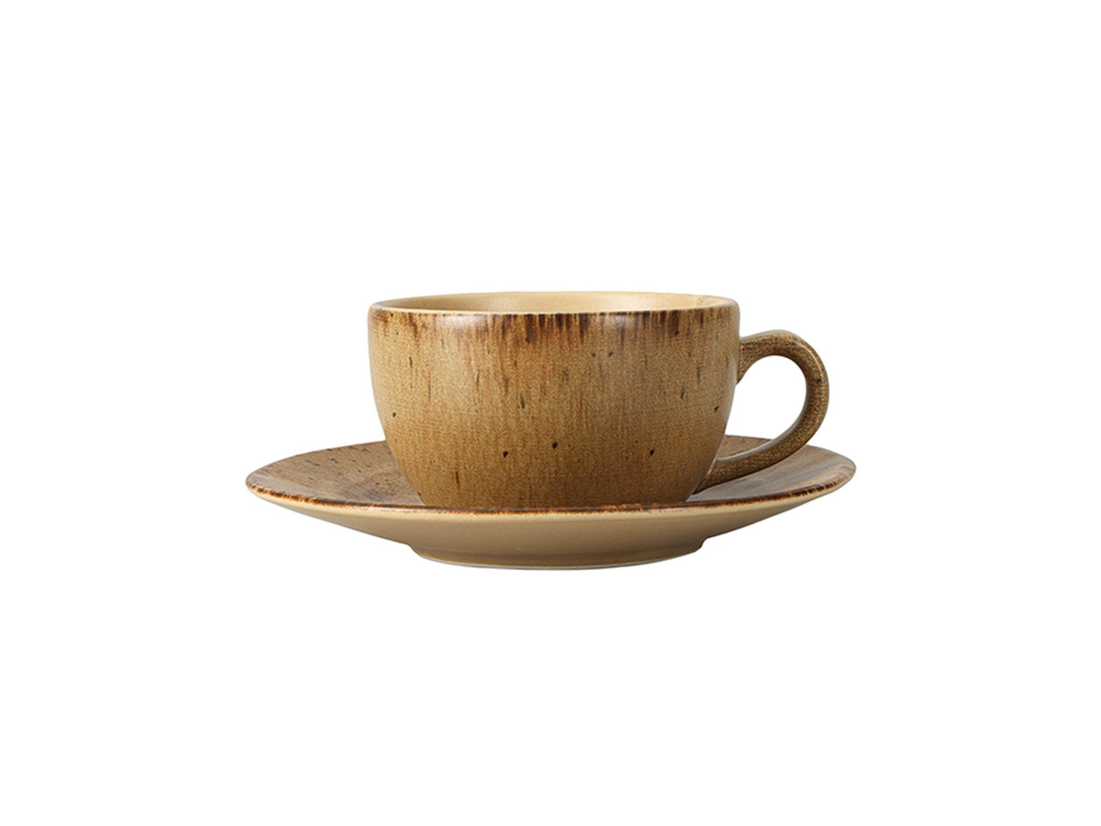 PORLAND STONEWARE NATURA TABAKLI ÇAY FİNCANI 250CC 22DC25