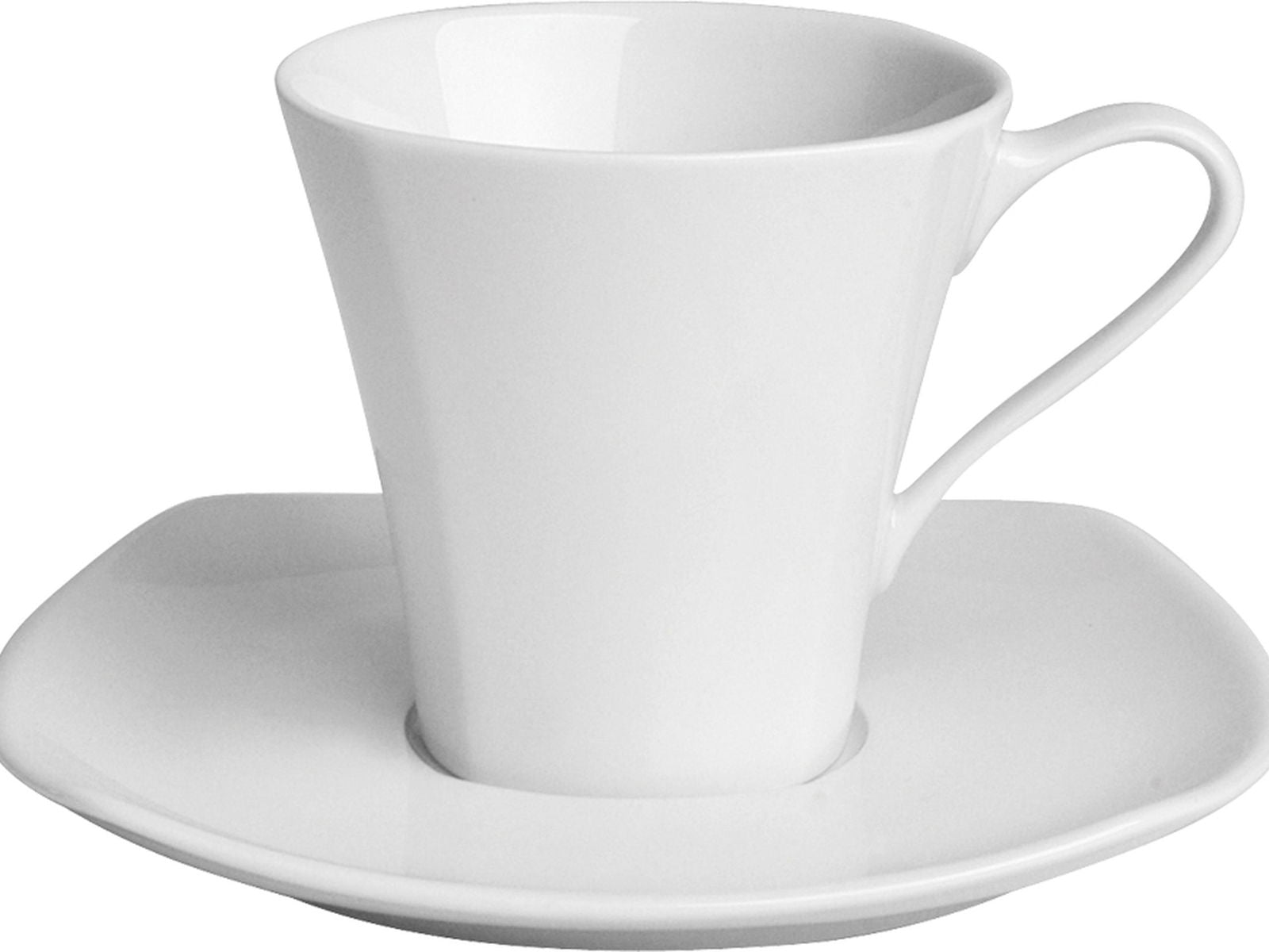 PORLAND SQUARE BEYAZ ÇAY FİNCANI 200CC