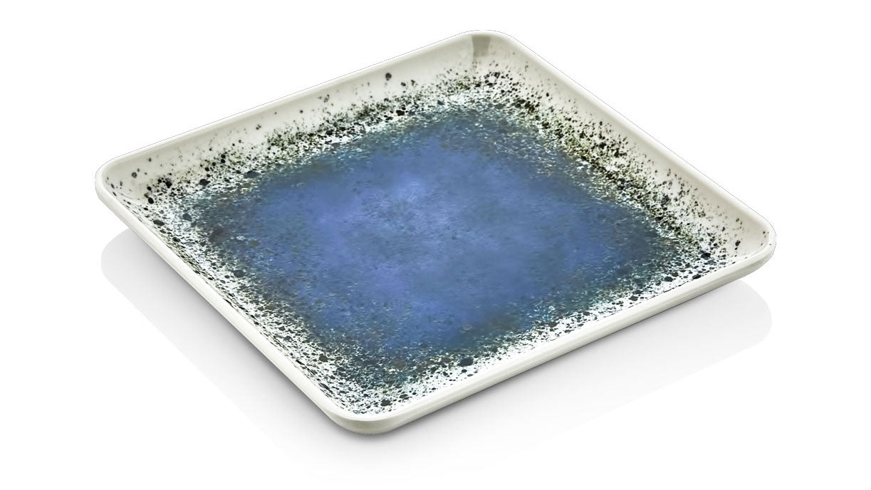 FORMEL DESENLİ ELEGANT TABAK 25X25 CM