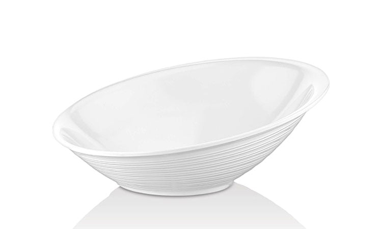 ATL ELİPS KASE BEYAZ 38*31 CM-H.13 CM