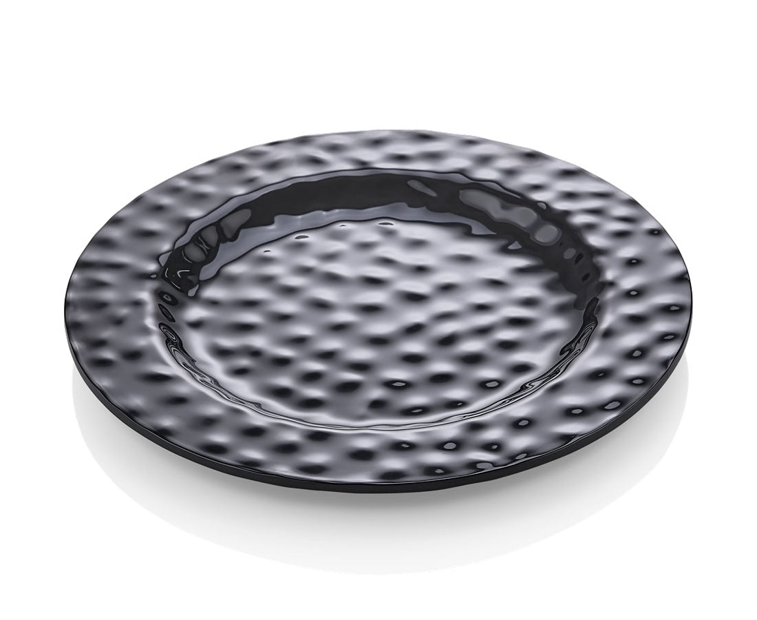 FORMEL ELEGANT TABAK YUVARLAK SİYAH 21 CM