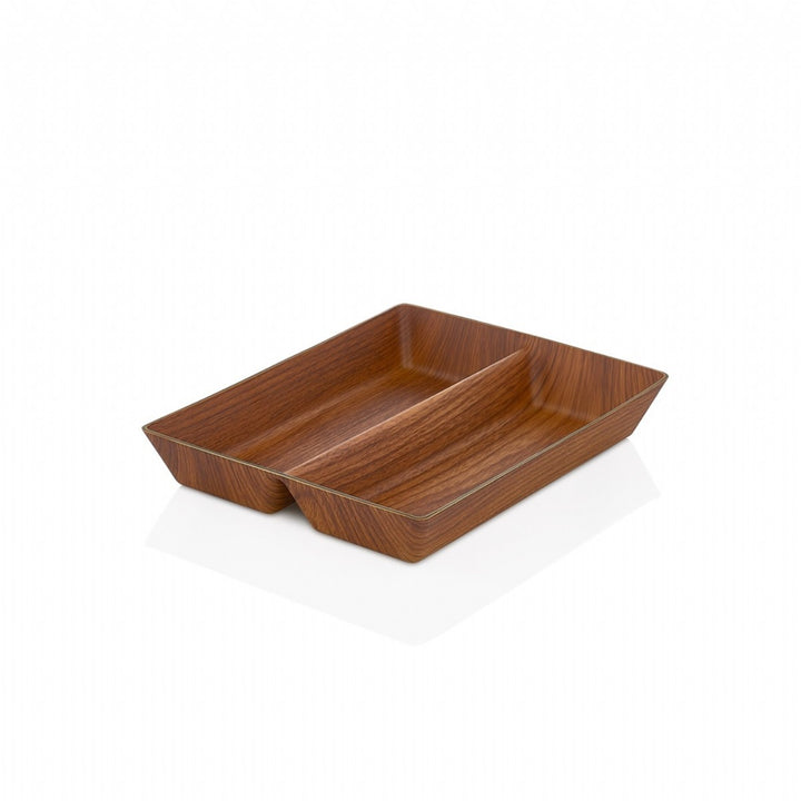 EVELİN 2 COMPARTMENT LARGE DEEP PLATE 21X28X4,5 CM