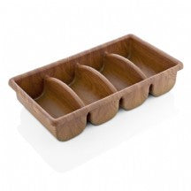 EVELİN 4 BÖLMELİ GASTRO KAŞIKLIK 28,5X50,5X10 CM