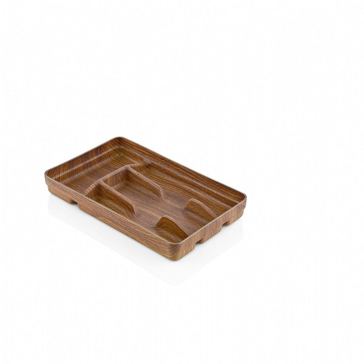 EVELİN 4 BÖLMELİ KAŞIKLIK 19X31,5X4 CM