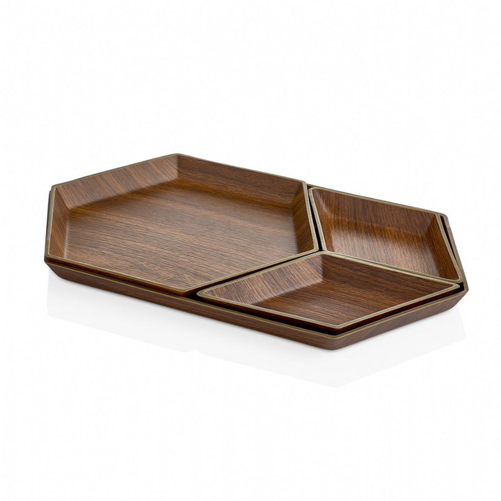 EVELİN 4 LÜ PRISMA  SET 20X35X3 CM