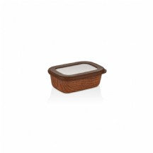 EVELİN 0,40 LT SAKLAMA KABI 14X10X5 CM