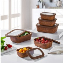 EVELİN SAKLAMA KABI SET 19,7X13,7X6,5 CM
