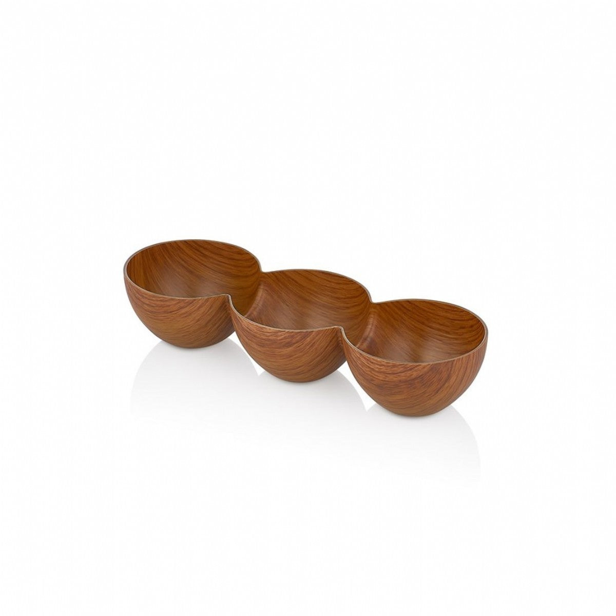 EVELİN TRIPLE SNACK BOWL 10X29,3X5,5 CM