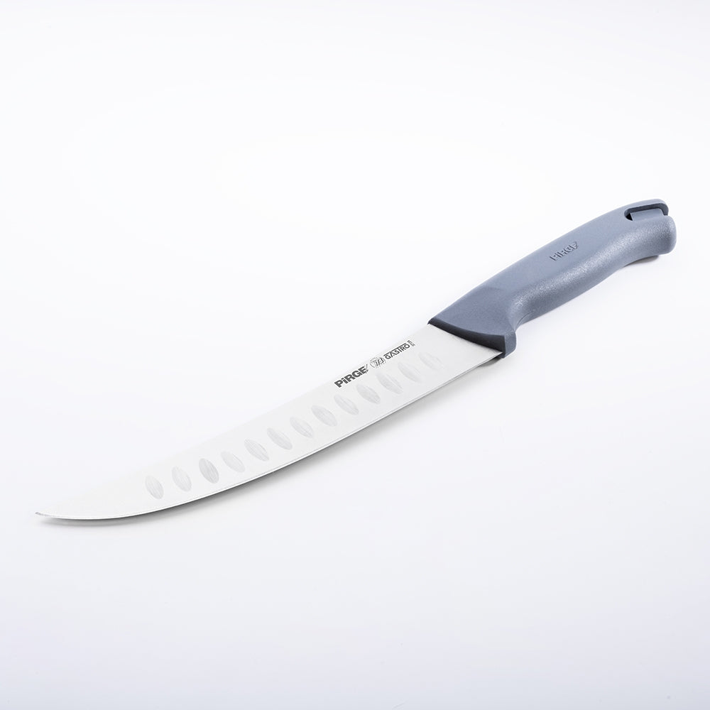 PRG GASTRO KAVİSLİ ET DOĞRAMA BIÇAĞI OLUKLU 21 CM