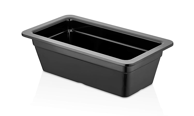 ATL MEL KÜVET GN 1/3 100 MM SİYAH 32,5*17,7CM- 100