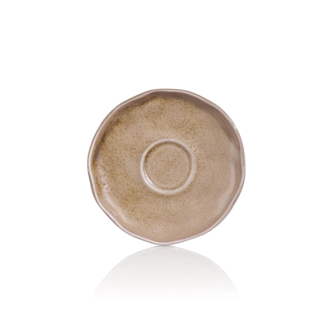 Amorf Clay Çay Fincan Tabağı 16 cm