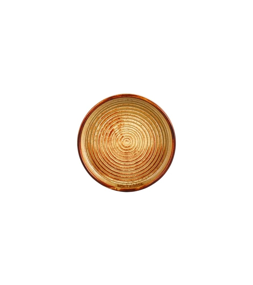 Helix Dune Rölyefli Çukur Tabak 9 cm 70 cc