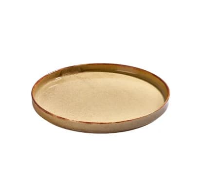 Helix Dune Düz Tabak Rölyefsiz 16 cm