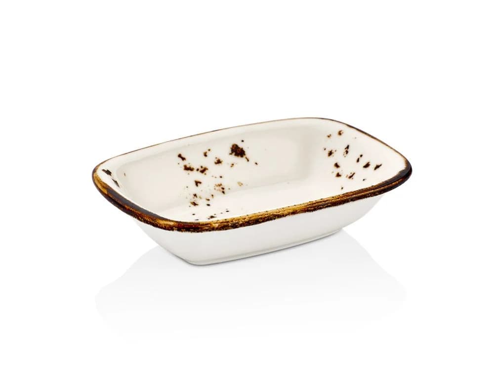 Elegance Zest 12 cm Dikdörtgen Tabak 12*8 cm