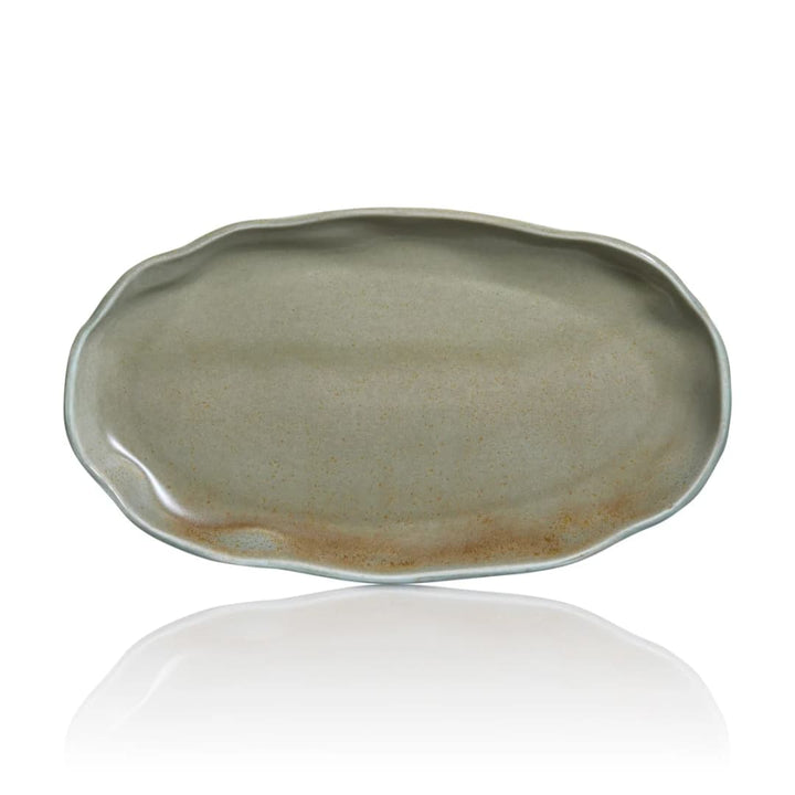 Amorf Moss 19 cm Oval Tabak 19*11,5 cm