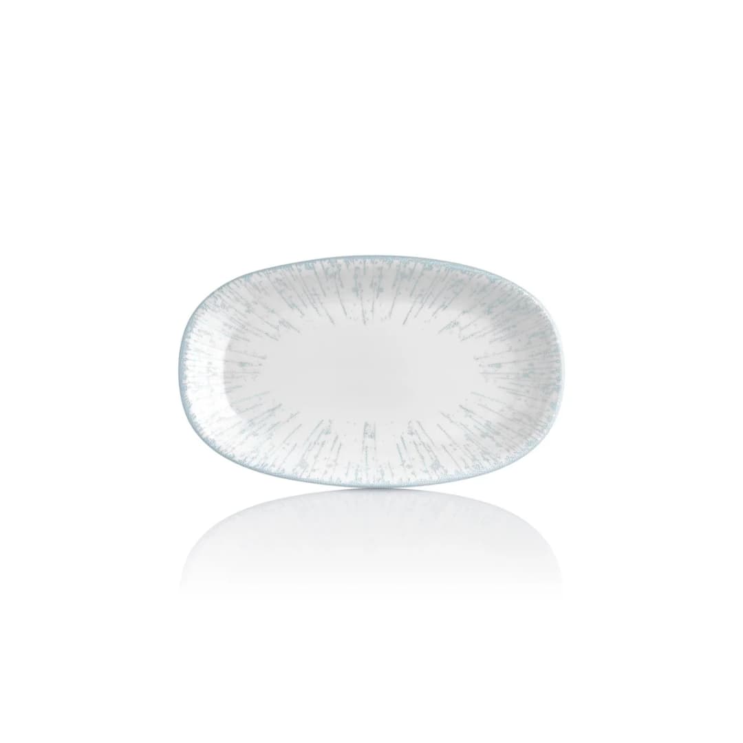 Glacier Zest 19 cm Oval Tabak 19*11 cm