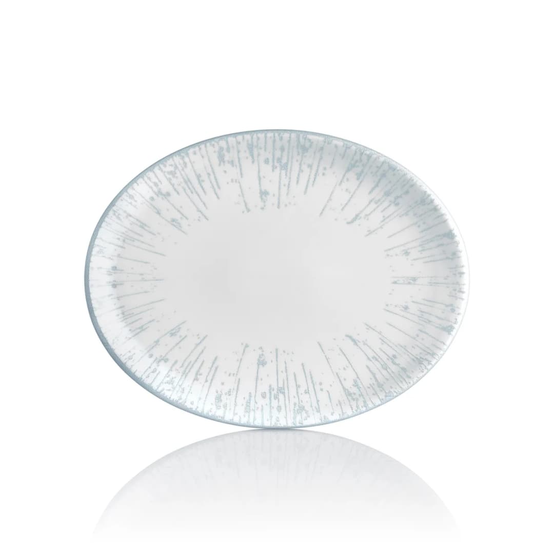 Glacier Zest 36 cm Oval Tabak 36*28 cm