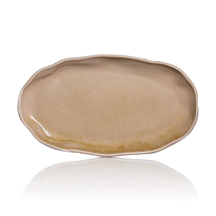 Amorf Clay 19 cm Oval Tabak 19*11,5 cm