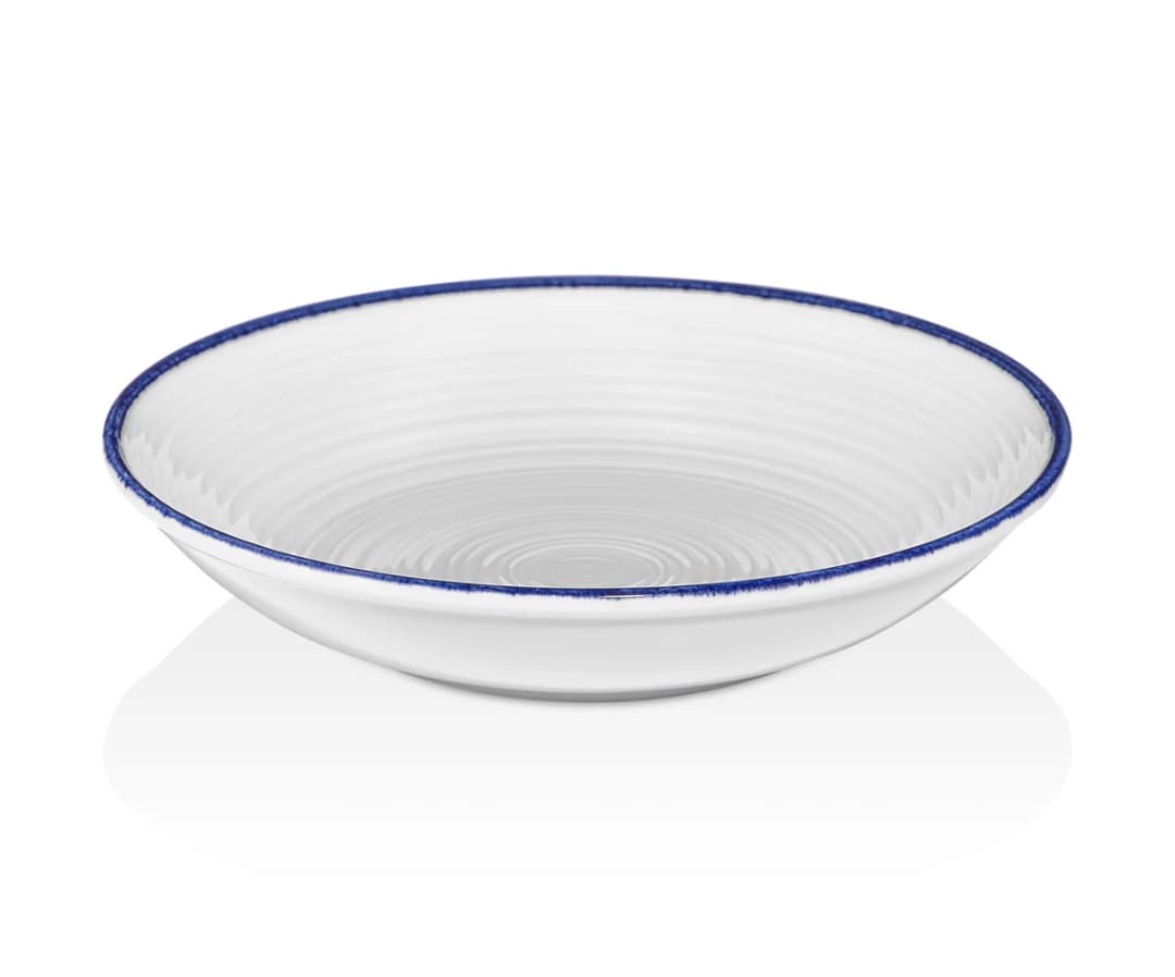 Helix Navy Blue Flavor Çukur Tabak 23 cm 1000 cc
