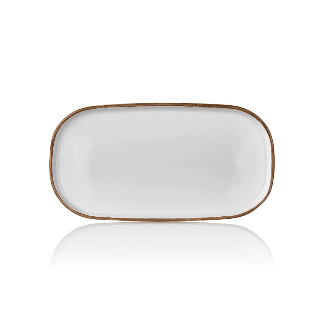 Helix Gleam 30 cm Oval Tabak 30*16 cm