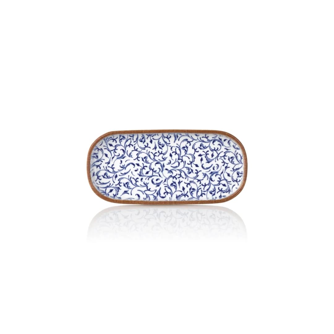 Edera 20,5 cm Oval Tabak 20*9,5 cm