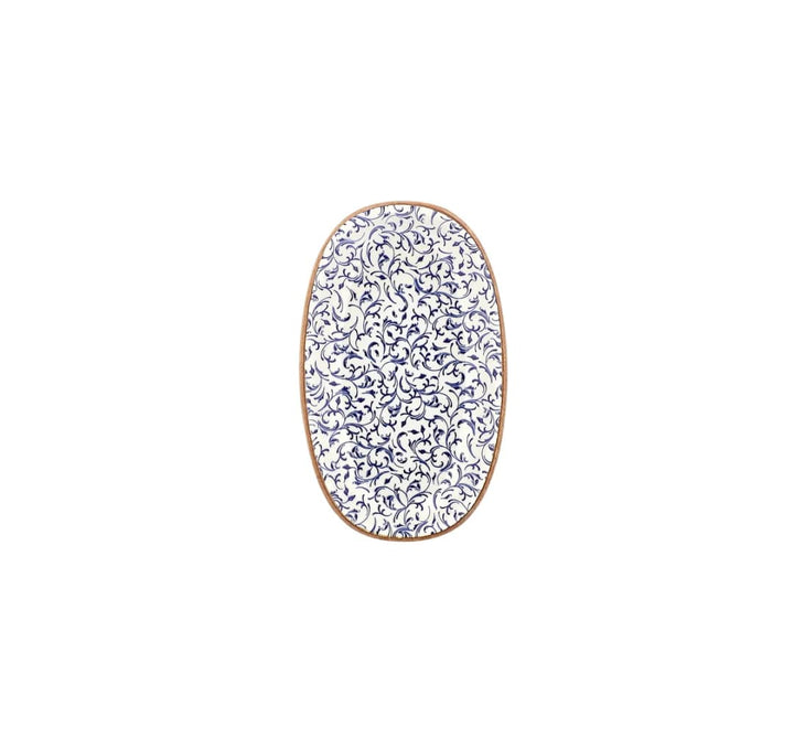 Edera Zest 29 cm Oval Tabak 29*17,5 cm