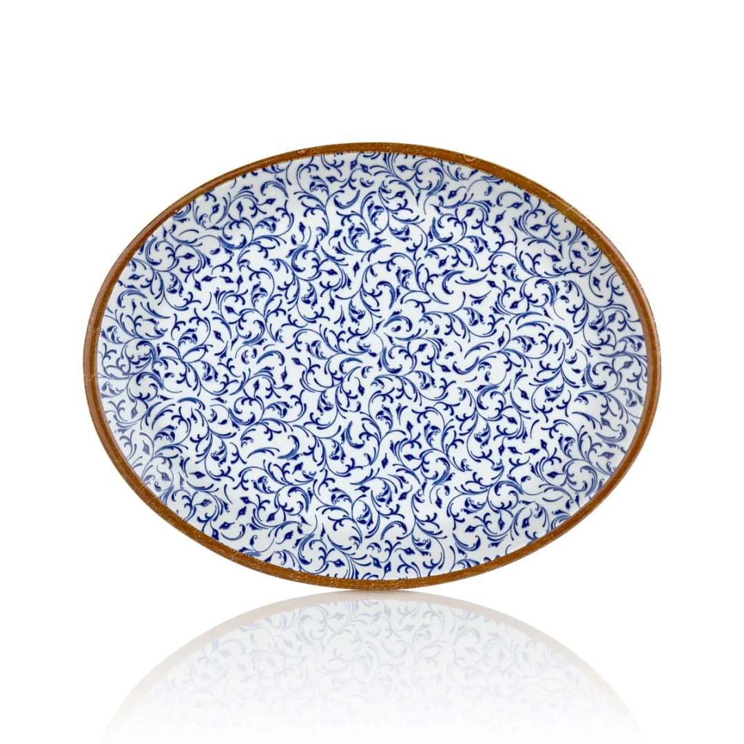 Edera Zest 31 cm Oval Tabak 31*24 cm
