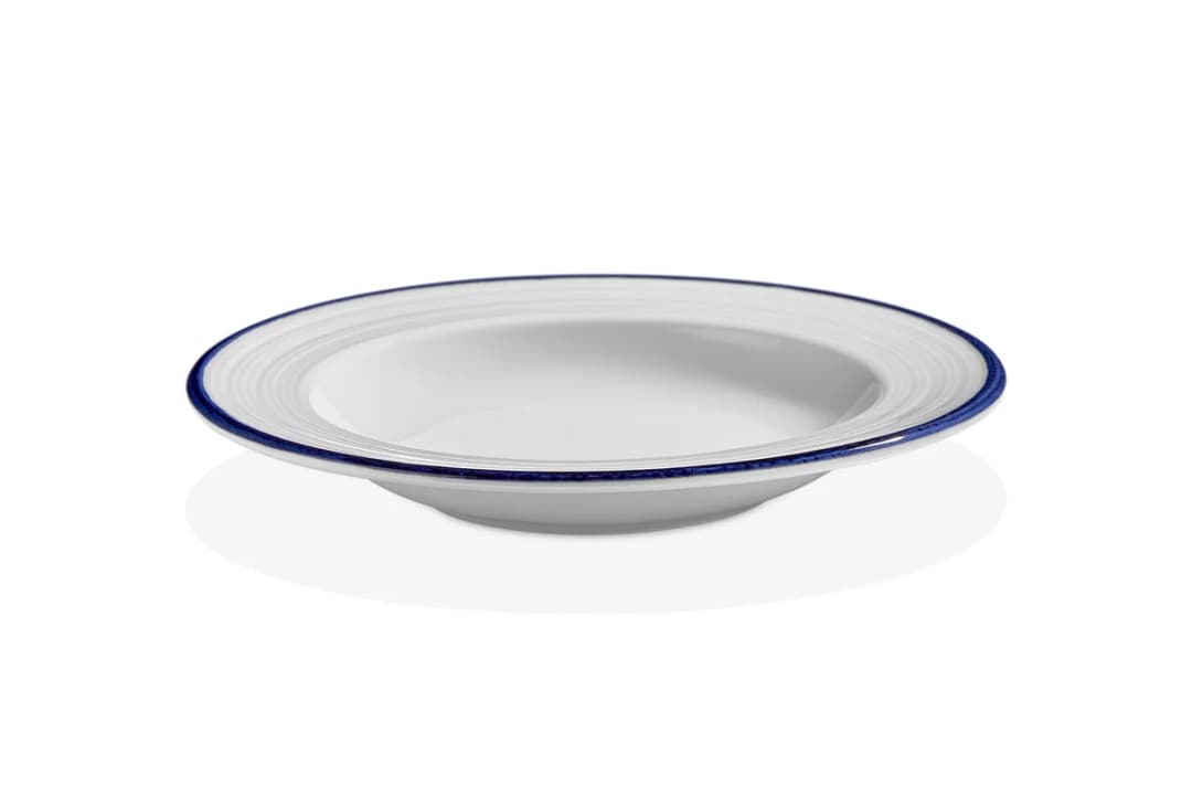 Helix Navy Blue Gastro Çukur Tabak 23 cm 300 cc