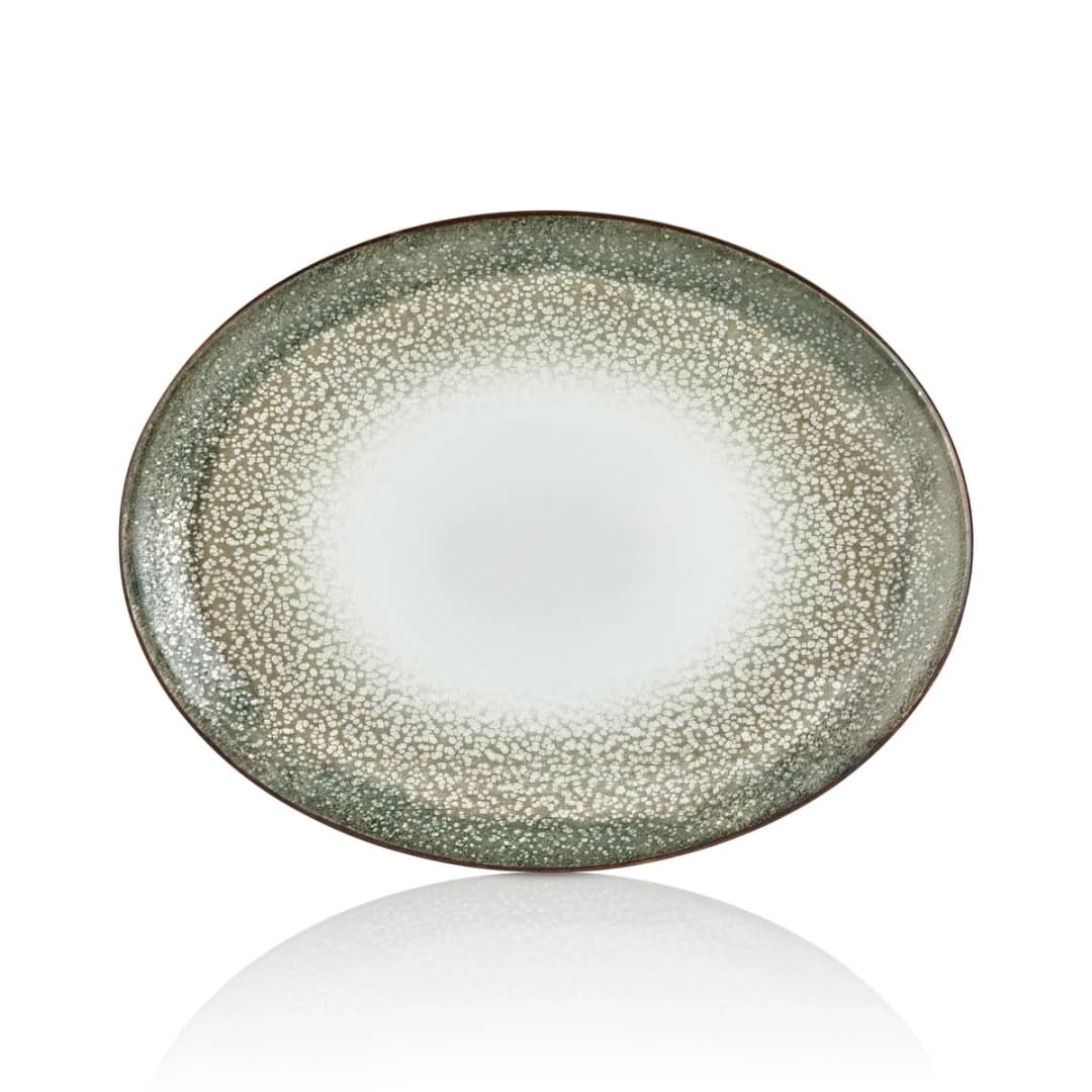 Spazio Zest 25 cm Oval Tabak 25*19 cm
