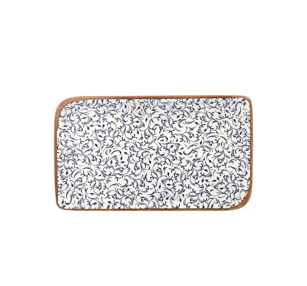 Edera Arel 34 cm Dikdörtgen Tabak 30*17,5 cm