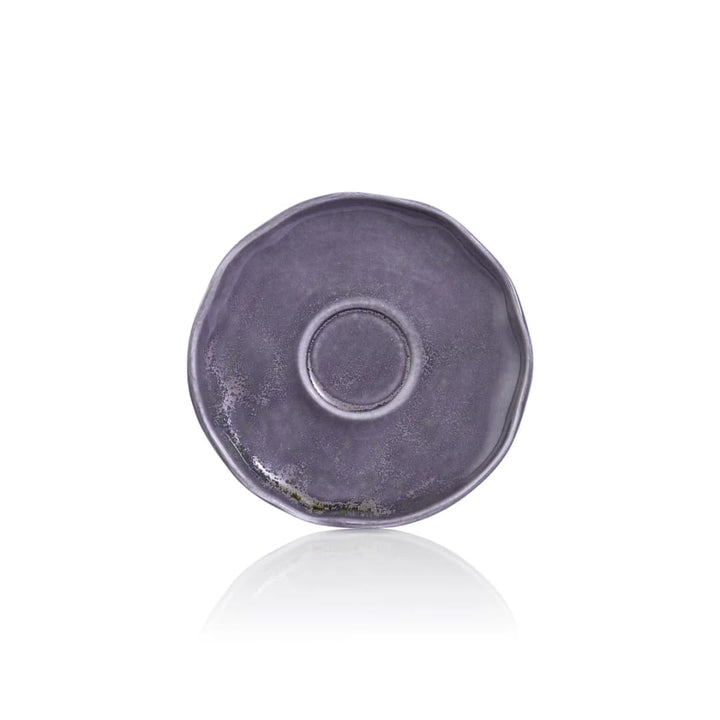 Amorf Viola Çay Fincan Tabağı 16 cm