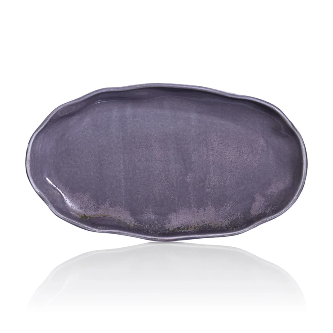 Amorf Viola 19 cm Oval Tabak 19*11,5 cm