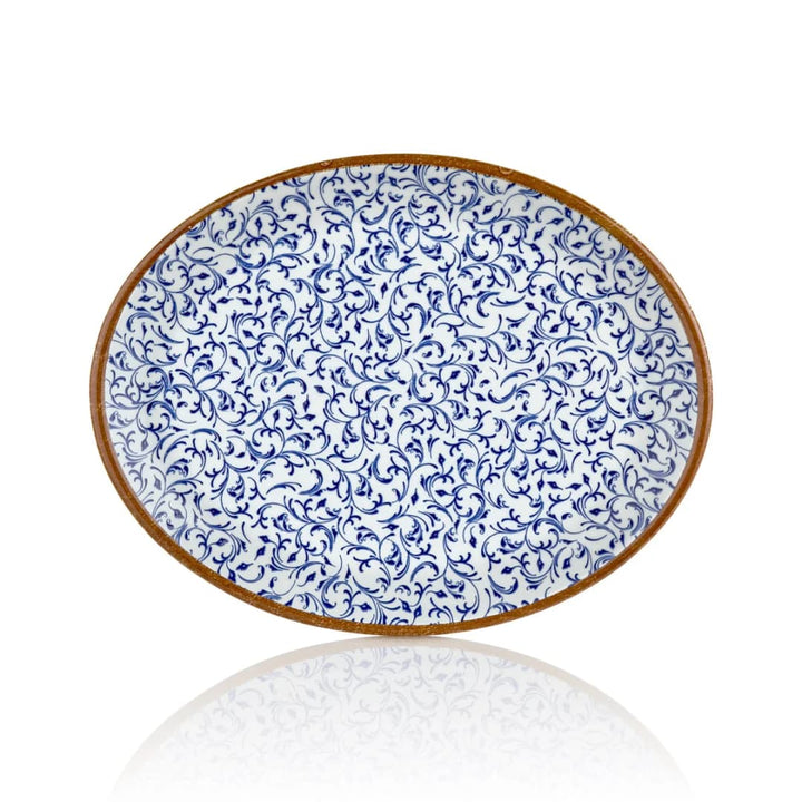 Edera Zest 25 cm Oval Tabak 25*19 cm