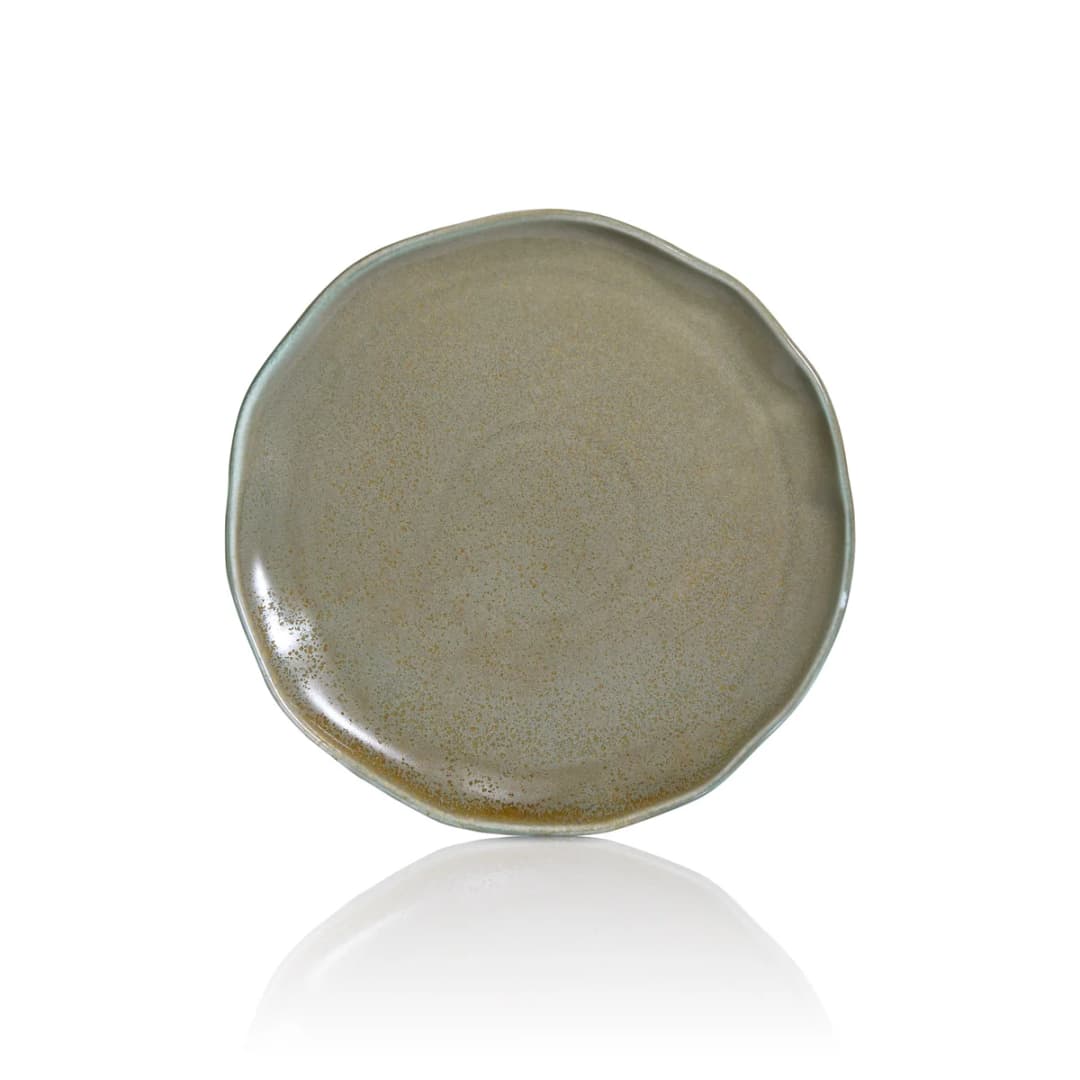 Amorf Moss Düz Tabak 27 cm