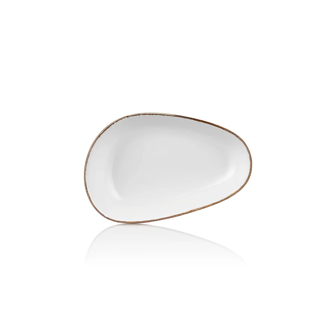 Gleam Island 16 cm Oval Tabak 16*10,5 cm