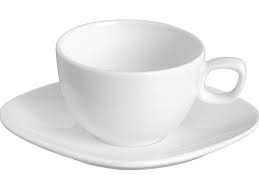 PORLAND PERSPECTIVE Ağ Nəlbəki Çay Fincanı 210cc