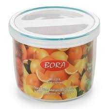 Contalı Vidalı Saklama Kabı 1270ML NO:10