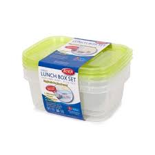 Saklama Kabı Oval Derin 3'lü Set 1,3lt