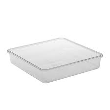 Kare Pasta Kek Kabı Alt Tepsi Büyük PC