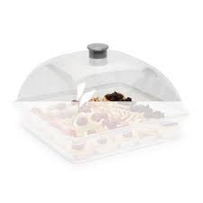 Kare Pasta Kek Kabı Küçük Kapak PC