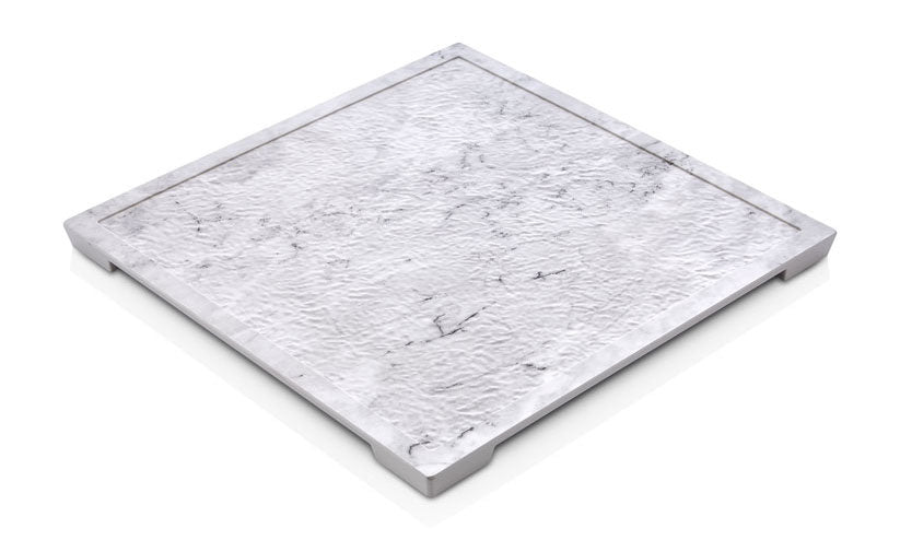 FORMEL MERMER DESEN AYAKLI PANO KARE 25,5X25,5 CM