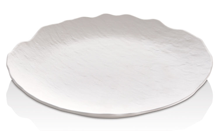 ATL MAT YUVARLAK SUNUM BEYAZ 28 CM