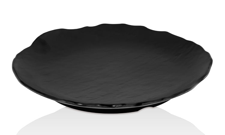 ATL MAT YUVARLAK SUNUM SİYAH 32 CM