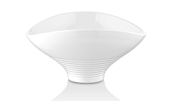 ATL OVAL SUNUM KASE BEYAZ 21,5*18CM-H:11C