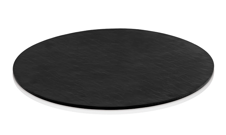 ATL MAT YUVARLAK PANO SİYAH 43 CM Ø