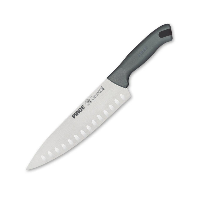 PRG GASTRO ŞEF BIÇAĞI OLUKLU 23 CM GRİ
