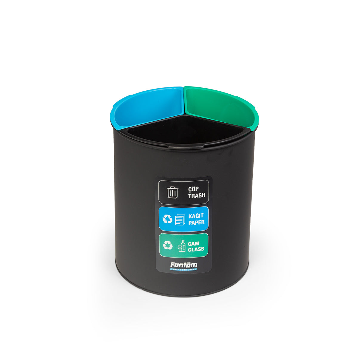 FANTOM ATIK KOVASI ÇÖP KAĞIT CAM